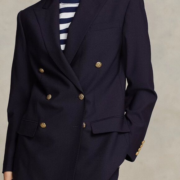 Polo Ralph Lauren Double-Breasted Wool Blazer - Picture 6 of 11